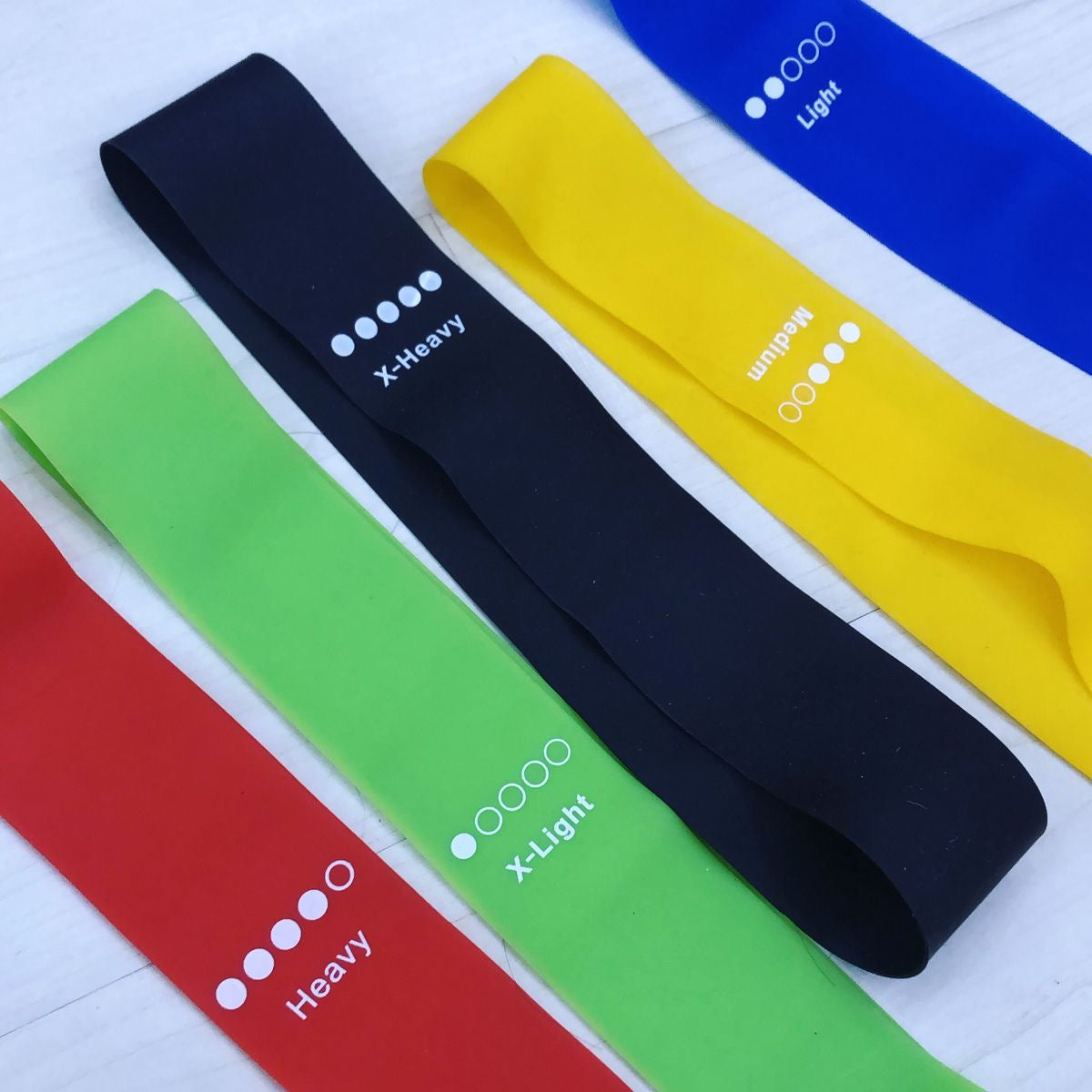Kit 5 bandas elasticas Nexor Fit