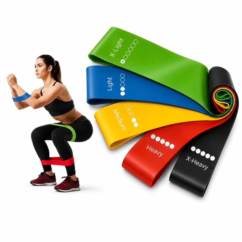 Kit 5 bandas elasticas Nexor Fit